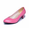 Patent leather Low Heels Shoes Women Professional Shoes Ladies Shallow Mouth Work Shoes Elegant Ladies Office Shoes