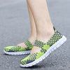 Fashion Women Sneakers 2019 Spring Summer Walking Shoes Women Woven Shoes Casual Shoes Breathable Tenis Feminino Trainers