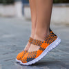 Fashion Women Sneakers 2019 Spring Summer Walking Shoes Women Woven Shoes Casual Shoes Breathable Tenis Feminino Trainers