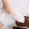 1 Pair Fashion Women Girls Summer Style Lace Flower Short Sock Antiskid Invisible Ankle Socks 2019 charming Non-slip Sox